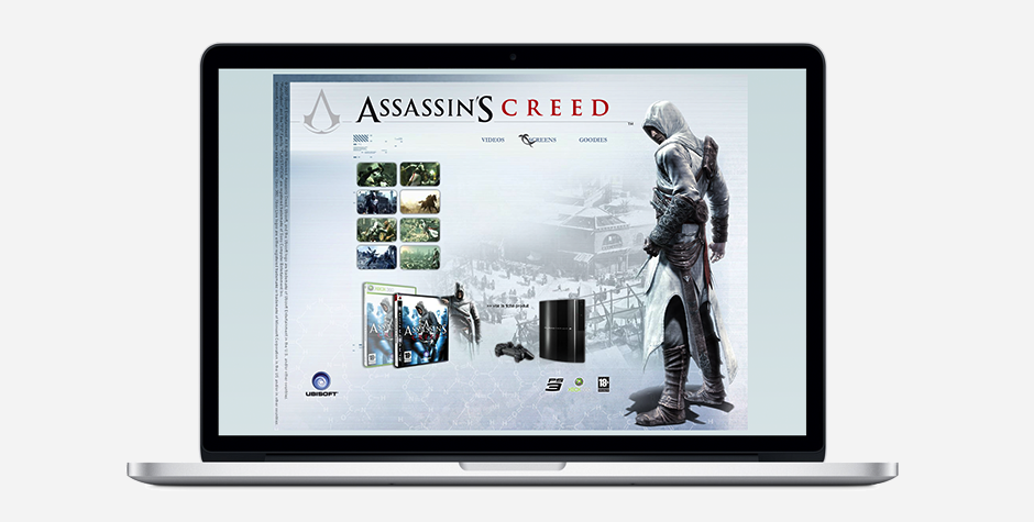 Assassin’s Creed event website