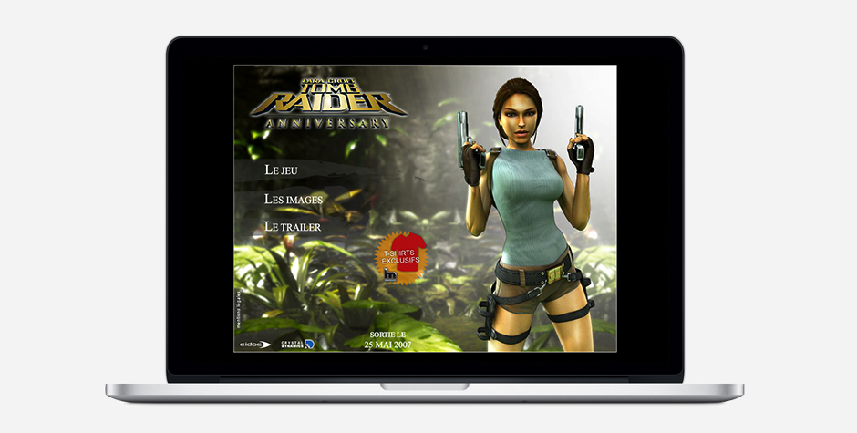 Tomb Raider event website