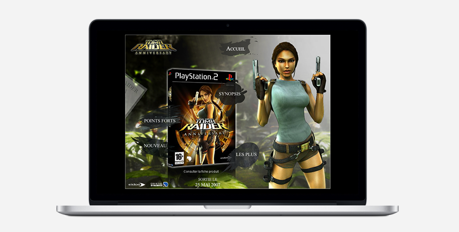 Tomb Raider event website