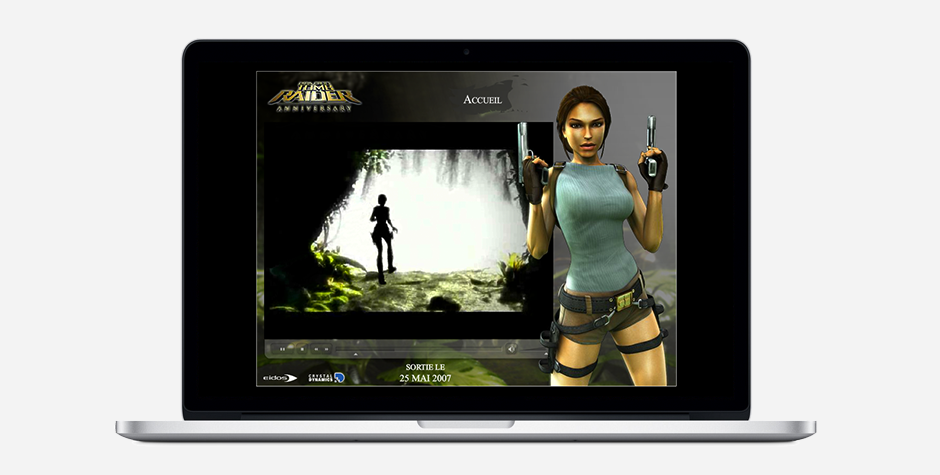 Tomb Raider event website